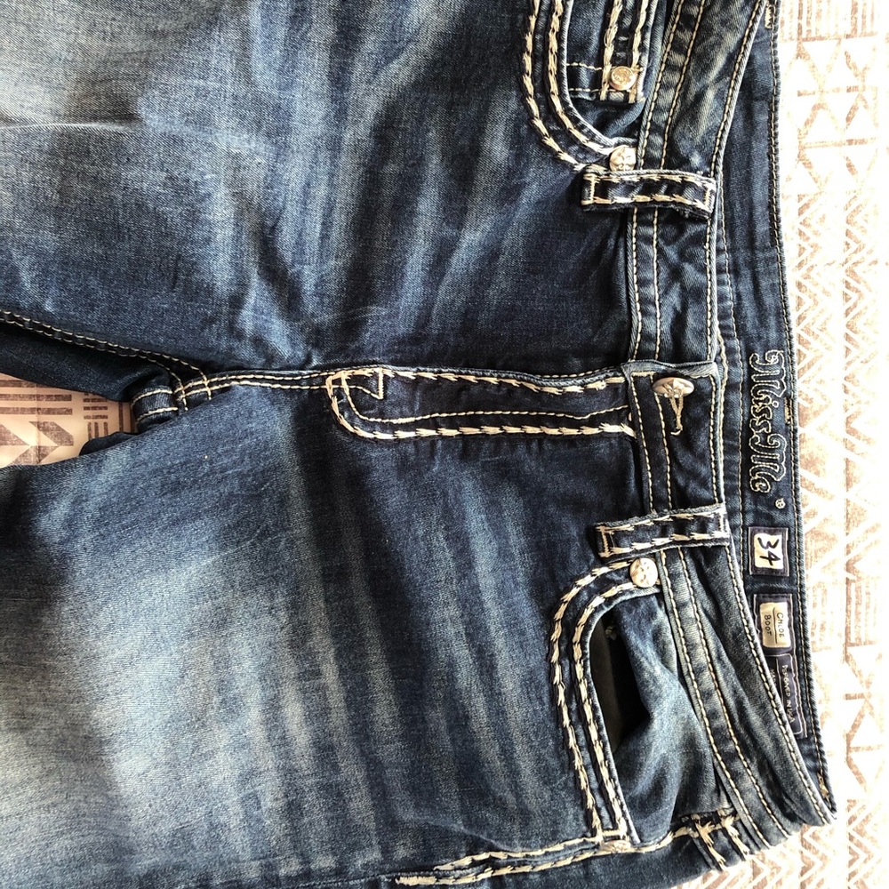 Miss me boot cut jeans size 34